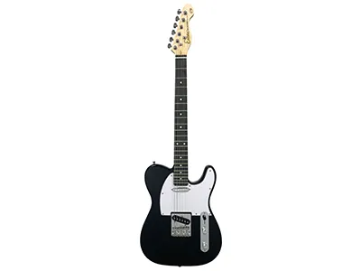 ENCORE E70 BLASTER ELECTRIC GUITAR - GLOSS BLACK – each