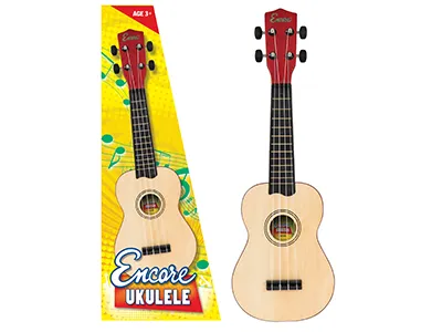 ENCORE UKULELE - NATURAL – each