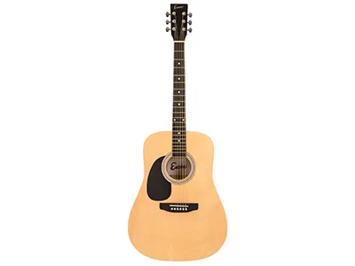 ENCORE ACOUSTIC GUITAR - LEFT HANDED - NATURAL – each