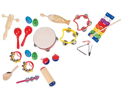 PP PRESCHOOL 16 PLAYER PERCUSSION SET – each