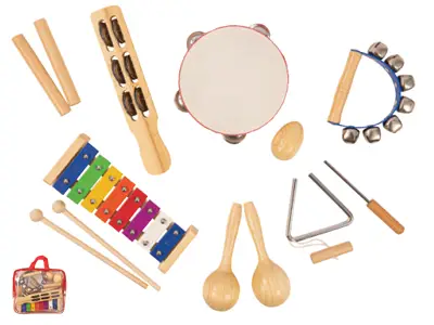 PP MUSICAL INSTRUMENT CREATIVITY SET WITH CARRY BAG – each