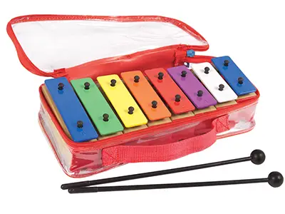P.P. CHIME BARS 8 NOTES - COLOURED KEYS – each