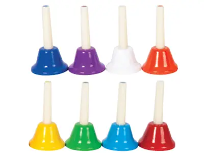 PP 8 NOTE DIATONIC HAND BELLS – each