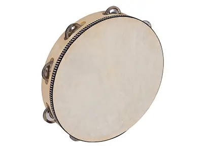 P.P. TAMBOURINE 10in - 25CM – each