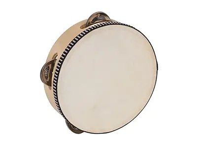 P.P. TAMBOURINE 6in - 15CM – each