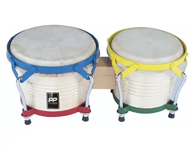 PP BONGOS - NATURAL WOOD - COLOUR HARDWARE – each