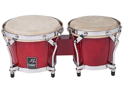 P.P. BONGOS - TRANS RED – each