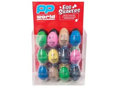 PP EGG MARACAS - BOX OF 24 – each